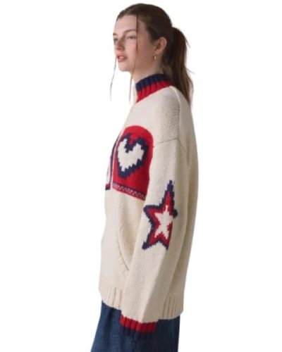 Daisy Street zip up knit cardigan in brown