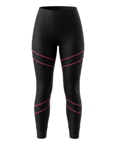 Threadbare Fitness gym legging shorts with contrast piping in black