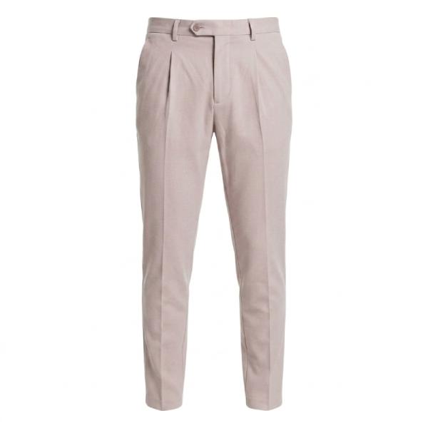 ASOS DESIGN slim suit trousers in ice grey micro texture