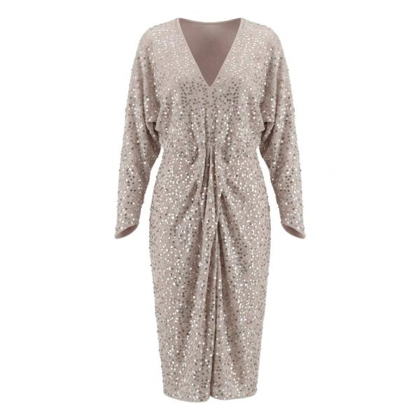 ASOS DESIGN midi dress with batwing sleeve
