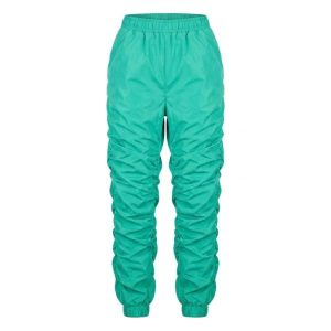ASYOU ruched leg trousers in blue