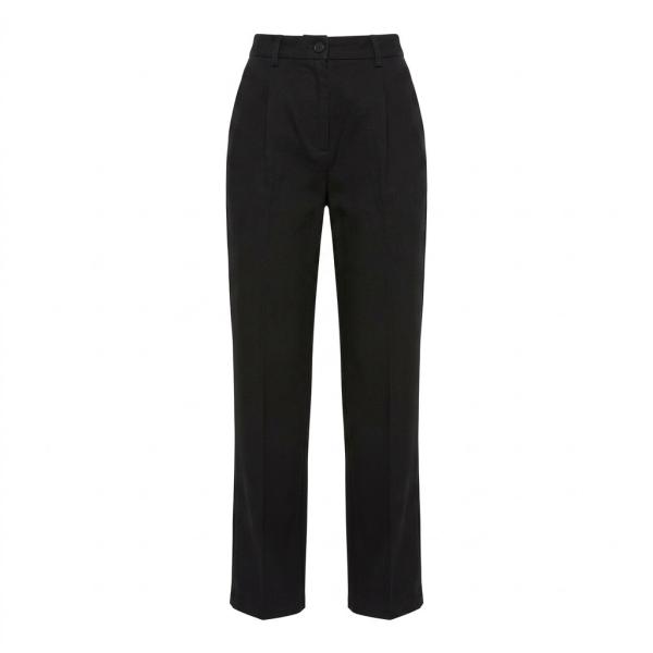 ASOS DESIGN Tall high rise original mom jeans in black