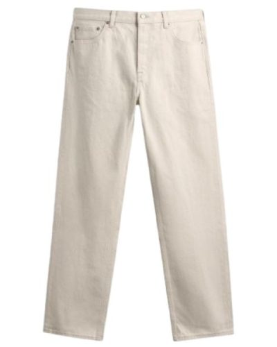 Miss Selfridge straight leg jeans in stone