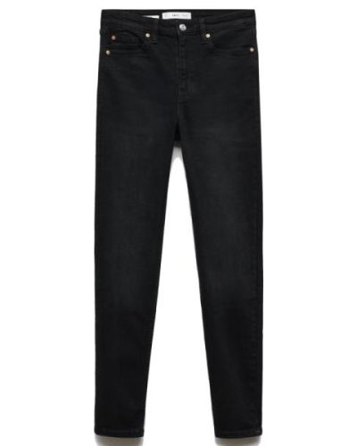 ASOS DESIGN Ridley high waisted skinny jeans in clean black