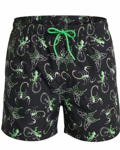 COLLUSION Y2K micro shorts in hibiscus print