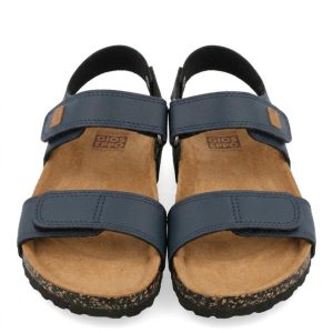 GIOS EPPO Navy blue straps sandals