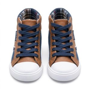 MEME PHS PEUR high top sneakers in brown