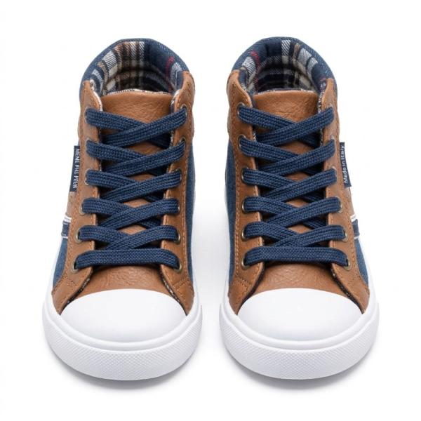 MEME PHS PEUR high top sneakers in brown