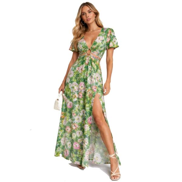 ASOS DESIGN maxi dress in floral print
