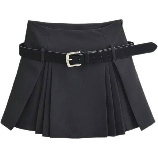 Daisy Street Y2K low rise mini skirt with buckle detail
