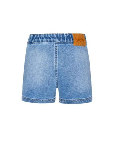 ASYOU Wrapped Waistband denim shorts in blue