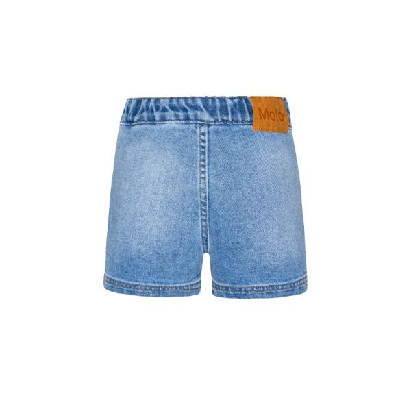 ASYOU Wrapped Waistband denim shorts in blue