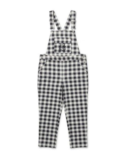 COLLUSION gingham dungaree