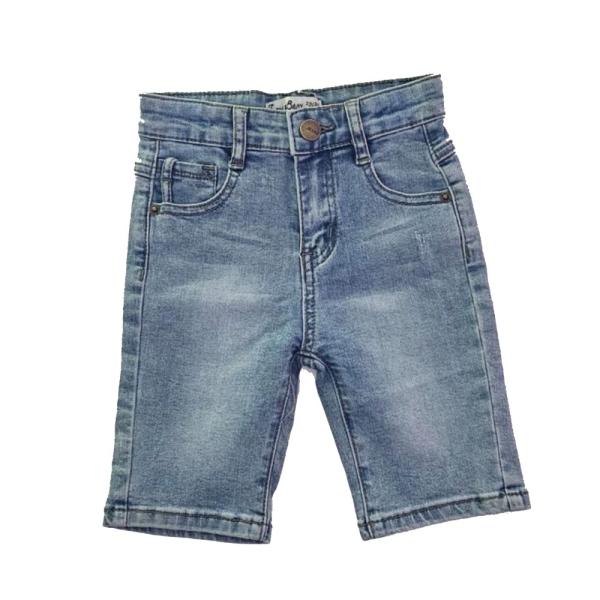 Collusion dad shorts in washed blue