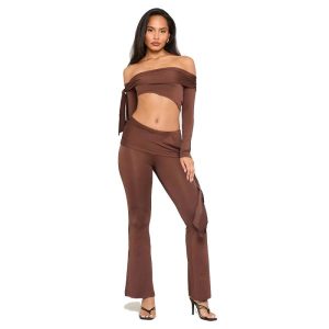 ASYOU festival cross front top co-ord with sleeves