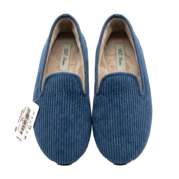 UNIT Shoes Blue Corduroy