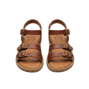 KIDS CLUB sandals in brown