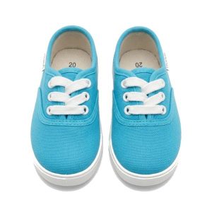 COCONUT Canvas sneaker in light blue
