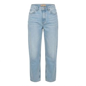 Dont Think Twice Tall Emma super high waisted mom jeans in light blue wash