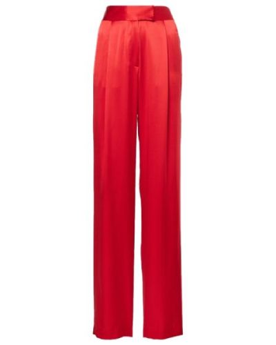 Femme luxe wide leg satin trouser