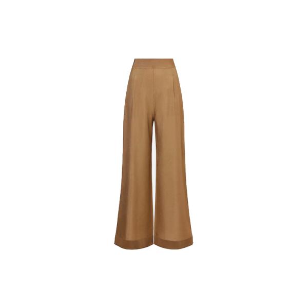 4th & Reckless straight leg leather look trouser co-ord