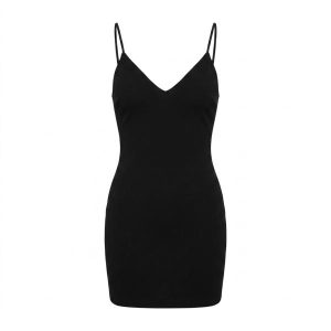 ASOS DESIGN Strappy ribbed cup detail sarong mini dress