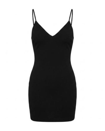 ASOS DESIGN strappy ribbed cup detail sarong mini dress