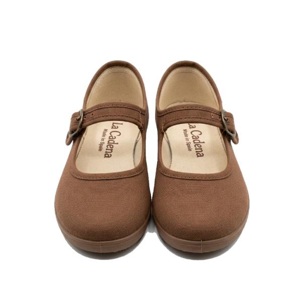 La Cadena Flats in Brown Made in Spain