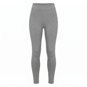 Threadbare Fitness gym legging  with mesh insert in gey