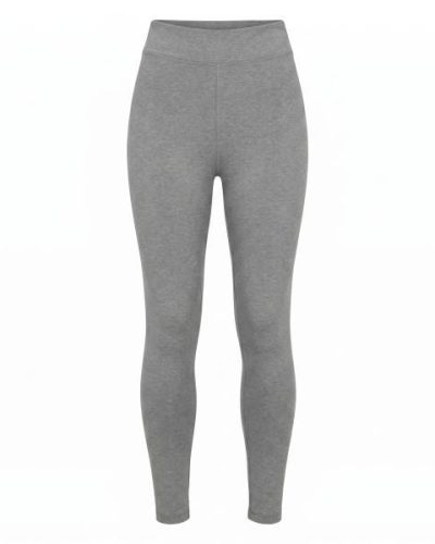 Threadbare Fitness gym legging  with mesh insert in gey