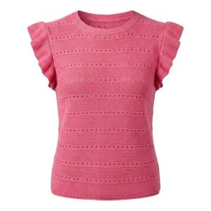 OVKS pointelle knit sweater