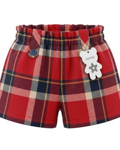 OVERKIDS plaid shorts in multi color