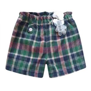 OVERKIDS plaid shorts in multi color