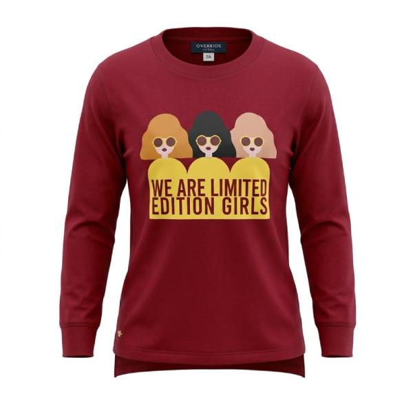 OVERKIDS i'm easy long sleeve t shirt