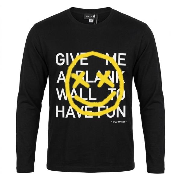 OVERKIDS give me a blank wall to have fun T-shirt long sleeve
