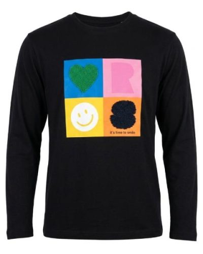 OVERKIDS its time to smile T-shirt long sleeve