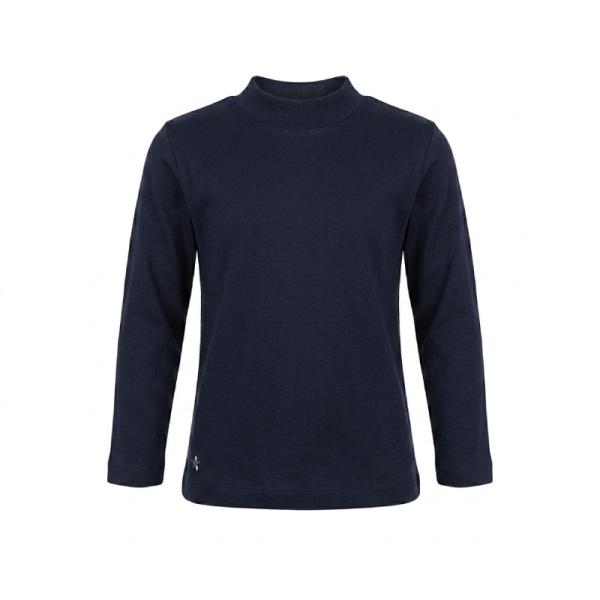 OVERKIDS Pull neck with long sleeve in navy blue