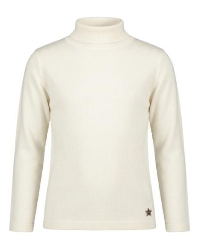 OVERKIDS Pull neck with long sleeve in Cream