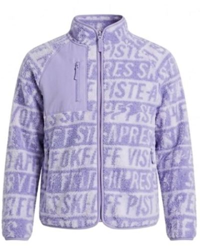 ASOS 4505 borg jacket in apres ski print