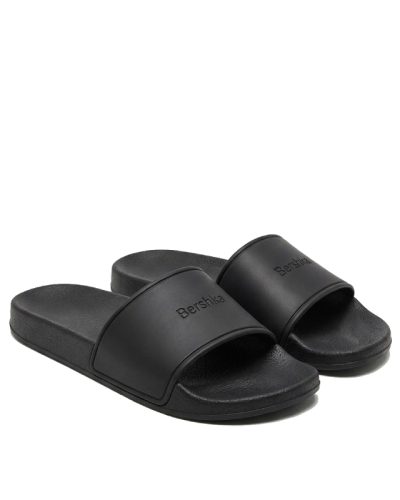 Bershka rubber slides