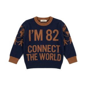 OVERKIDS i'm 82 connect the world sweater