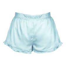 satin shorts