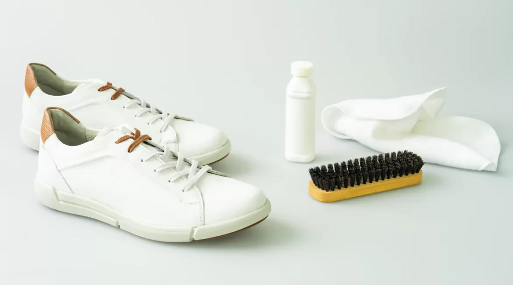 how to clean white sneakers
