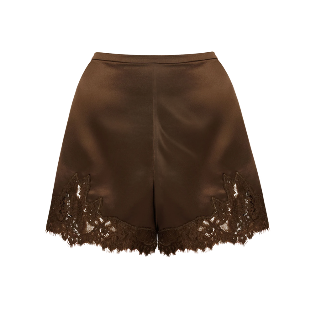 how to style satin shorts